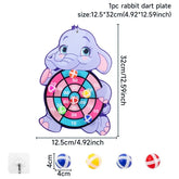 لوحة رمي السهام على شكل حيوانات الغابة، باندا سفاري، هدايا حفلات أعياد الميلاد للأطفال، ديكورات حفلات استقبال المولود الجديد، ألعاب الأطفال، هدايا